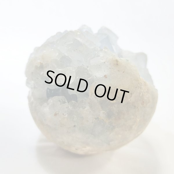 画像3: ★送料無料★ 丸い形が可愛いセレスタイト原石(2) (3)