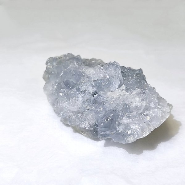 画像4: ★送料無料★ 癒されブルー！可愛いサイズのセレスタイト原石(7) (4)