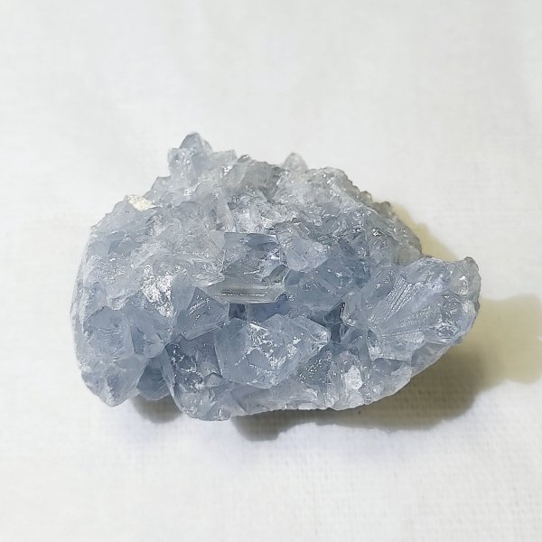 画像4: ★送料無料★ 癒されブルー！可愛いサイズのセレスタイト原石(10) (4)