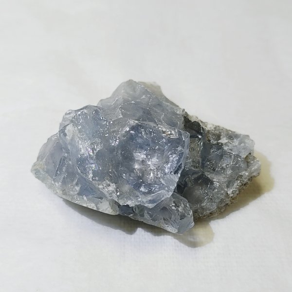 画像4: ★送料無料★ 癒されブルー！可愛いサイズのセレスタイト原石(9) (4)