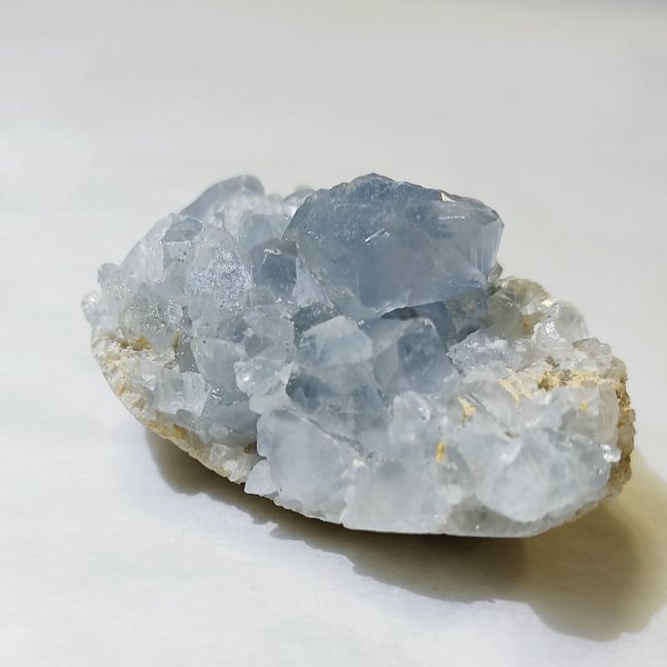 画像2: ★送料無料★ 癒されブルー！可愛いサイズのセレスタイト原石(8) (2)