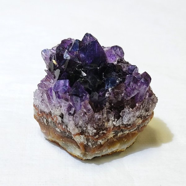 画像2: ★送料無料★ 美しい濃紫色！可愛いサイズのウルグアイアメジスト原石(17) (2)