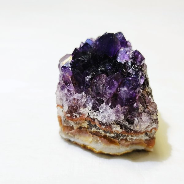 画像4: ★送料無料★ 美しい濃紫色！可愛いサイズのウルグアイアメジスト原石(17) (4)