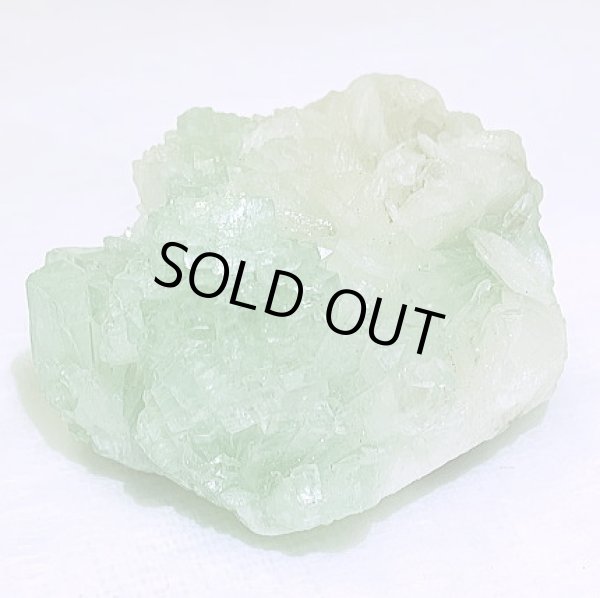 画像5: ★送料無料★ 希少な緑色の美結晶！グリーンアポフィライト原石(22) (5)