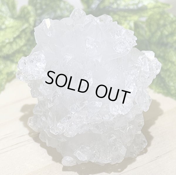 画像2: ★送料無料★ キラキラホワイトの美結晶！アポフィライト原石(23) (2)