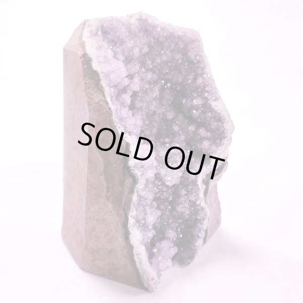 画像3: ★送料無料★ 優しい紫色の小さな結晶たち！ウルグアイ・フラワーアメジスト原石(24) (3)