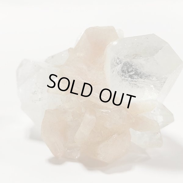 画像2: ★送料無料★ アポフィライト特有の結晶が集まった！アポフィライト原石(35) (2)