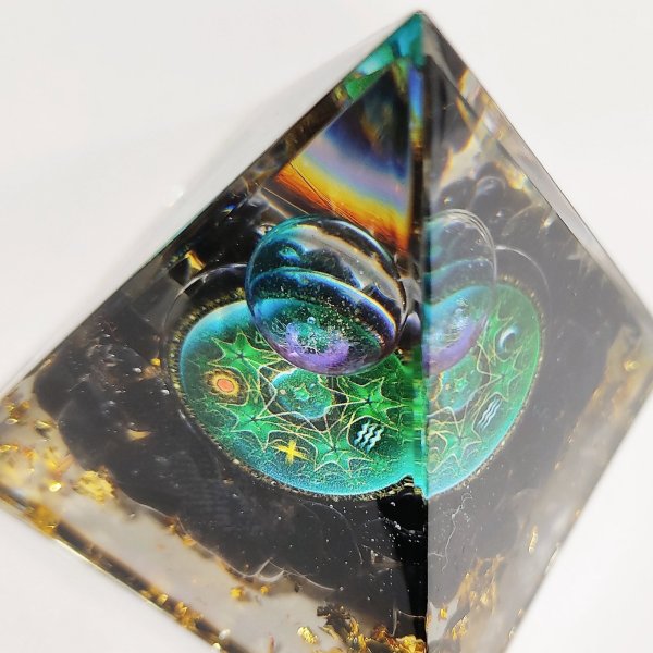 画像4: ★送料無料★ そばに置いておくだけで可愛くて癒されるオルゴナイト（ブラックタイプ）(37) (4)