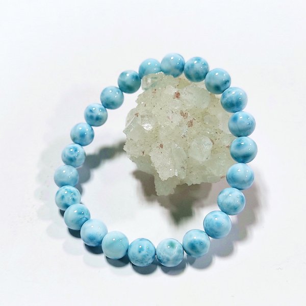 画像3: ★送料無料★ 見る人を惹きつけてやまない！ ラリマー9mmブレスレット(46) (3)