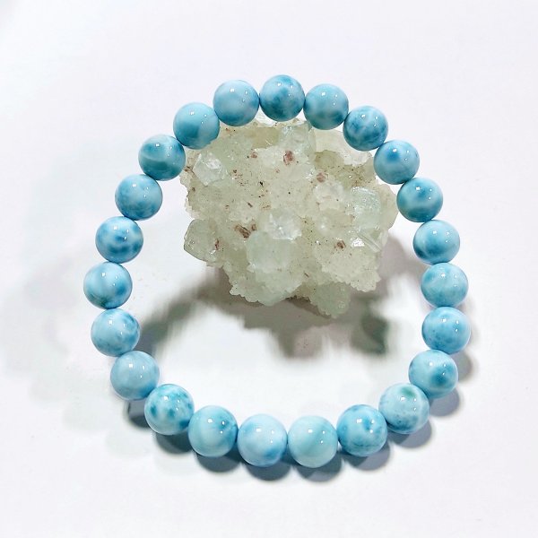 画像4: ★送料無料★ 見る人を惹きつけてやまない！ ラリマー9mmブレスレット(46) (4)