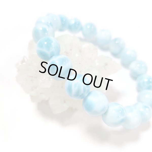 画像3: ★送料無料★ 見る人を惹きつけてやまない！ ラリマー10mmブレスレット(45) (3)